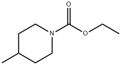 1-Piperidinecarboxylic  acid,  4-methyl-,  ethyl  ester Struktur