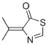 5(4H)-Thiazolone,  4-(1-methylethylidene)- Struktur