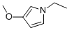 1H-Pyrrole,1-ethyl-3-methoxy-(9CI) Struktur