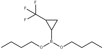 Dibutyl (2-(trifluoromethyl)cyclopropyl)boronate Struktur