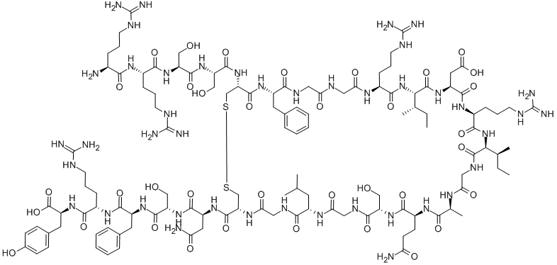 Atrial Natriuretic Factor (3-28) (rat) Struktur