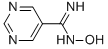 5-Pyrimidinecarboximidamide, N-hydroxy- (9CI) Struktur