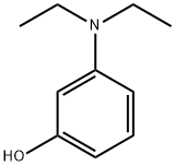 3-羥基-N,N-二乙基苯胺 結構式