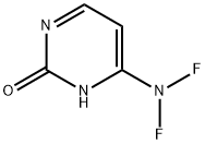 2(1H)-Pyrimidinone, 4-(difluoroamino)- (9CI) Struktur