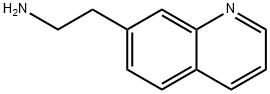 2-(quinolin-7-yl)ethanamine Struktur