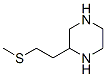 Piperazine,  2-[2-(methylthio)ethyl]- Struktur