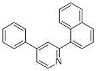 2-(1-NAPHTHALENYL)-4-PHENYLPYRIDINE Struktur