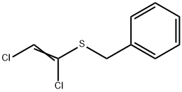 BENZYL1,2-DICHLOROVINYLSULPHIDE Struktur