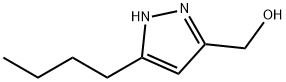 1H-Pyrazole-3-methanol,  5-butyl- Struktur