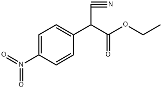 ETHYL 2-CYANO-2-(4-NITROPHENYL)ACETATE Struktur