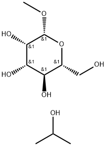 Methyl -D-Mannopyranoside Isopropylate Struktur