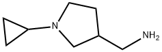 N-Cyclopropyl-3-pyrrolidinemethanamine Struktur