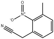 2-(3-Methyl-2-nitrophenyl)acetonitrile Struktur