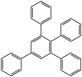 1,2,3,5-Tetraphenylbenzene Struktur