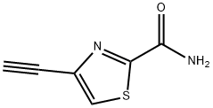 2-Thiazolecarboxamide,  4-ethynyl- Struktur