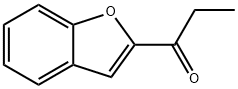 1-Propanone, 1-(2-benzofuranyl)- Struktur