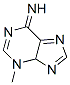 6H-Purin-6-imine,  3,4-dihydro-3-methyl- Struktur