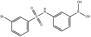 3-(3-BROMOPHENYLSULPHONAMIDO)BENZENEBORONIC ACID 95