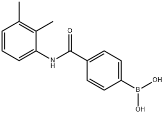 4-(2,3-DIMETHYLPHENYLCARBAMOYL)PHENYLBORONIC ACID Struktur