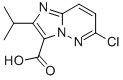 2-ISOPROPYL-5-CHLORO-IMIDAZO[1,2-B]PYRIDAZINE 3-CARBOXYLIC ACID Struktur