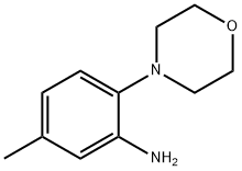 5-Methyl-2-(4-morpholinyl)aniline Struktur