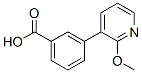 3-(2-Methoxypyridin-3-yl)benzoic acid Struktur