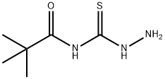 4-(2,2-DIMETHYLPROPIONYL)-3-THIOSEMICARBAZIDE Struktur