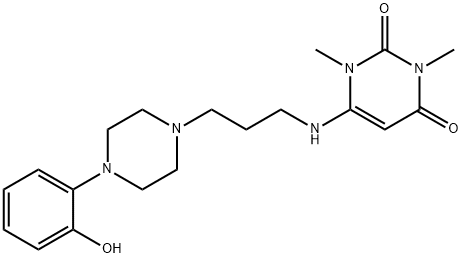 O-DesMethyl Urapidil Struktur