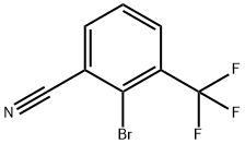 2-Bromo-3-(trifluoromethyl)benzonitrile Struktur