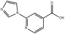 2-(1H-IMIDAZOL-1-YL)ISONICOTINIC ACI Struktur