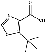 5-tert-Butyl-oxazole-4-carboxylic acid Struktur