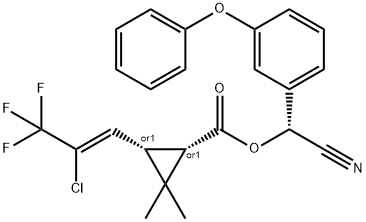 rac-3α*-[(Z)-2-クロロ-3,3,3-トリフルオロ-1-プロペニル]シクロプロパン-1α*-カルボン酸[(S*)-シアノ(3-フェノキシフェニル)メチル] price.