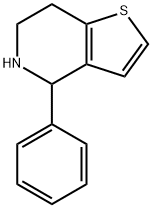 4-PHENYL-4,5,6,7-TETRAHYDROTHIENO[3,2-C]PYRIDINE Struktur