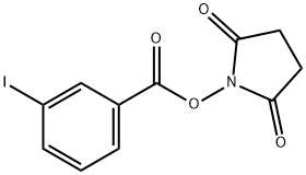 N-succinimidyl 3-iodobenzoate Struktur