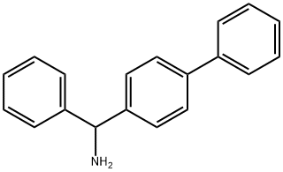 ALPHA-(4-BIPHENYLYL)BENZYLAMINE Struktur