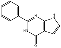 2-PHENYL-7H-PYRROLO[2,3-D]PYRIMIDIN-4-OL Struktur