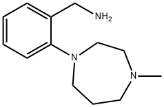 2-(4-Methylperhydro-1,4-diazepin-1-yl)benzylamine Struktur