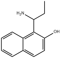 1-(1-AMINO-ETHYL)-NAPHTHALEN-2-OL Struktur