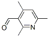 3-Pyridinecarboxaldehyde, 2,4,6-trimethyl- (9CI) Struktur