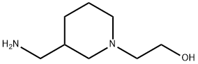 2-(3-AMINOMETHYL-PIPERIDIN-1-YL)-ETHANOL Struktur