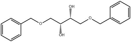 (+)-1,4-DI-O-BENZYL-D-THREITOL Struktur