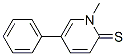 2(1H)-Pyridinethione,  1-methyl-5-phenyl- Struktur