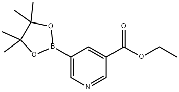 3-(ETHOXYCARBONYL)PYRIDINE-5-BORONIC ACID PINACOL ESTER Struktur