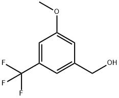 [3-Methoxy-5-(trifluoroMethyl)phenyl]Methanol Struktur