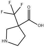 3-(TRIFLUOROMETHYL)PYRROLIDINE-3-CARBOXYLICACID
 price.