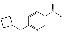 2-Cyclobutoxy-5-nitro-pyridine
 Struktur