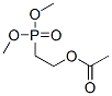 Phosphonic acid, [2-(acetyloxy)ethyl]-, dimethyl ester, pyrolyzed Struktur