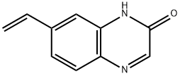 2(1H)-Quinoxalinone,  7-ethenyl- Struktur