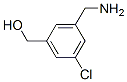 (3-(AMINOMETHYL)-5-CHLOROPHENYL)METHANOL Struktur