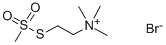 [2-(TRIMETHYLAMMONIUM)ETHYL]METHANETHIOSULFONATE BROMIDE Struktur